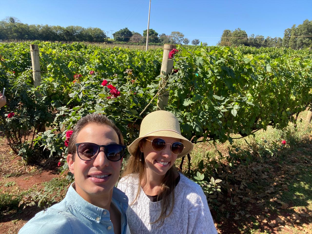 Passeio no vinhedo